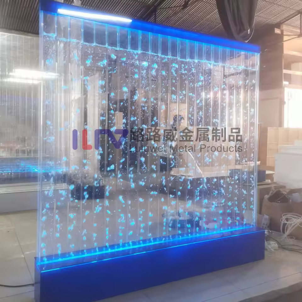 Parete a bolle LED programmabile in acrilico da 2 m — dettaglio 2