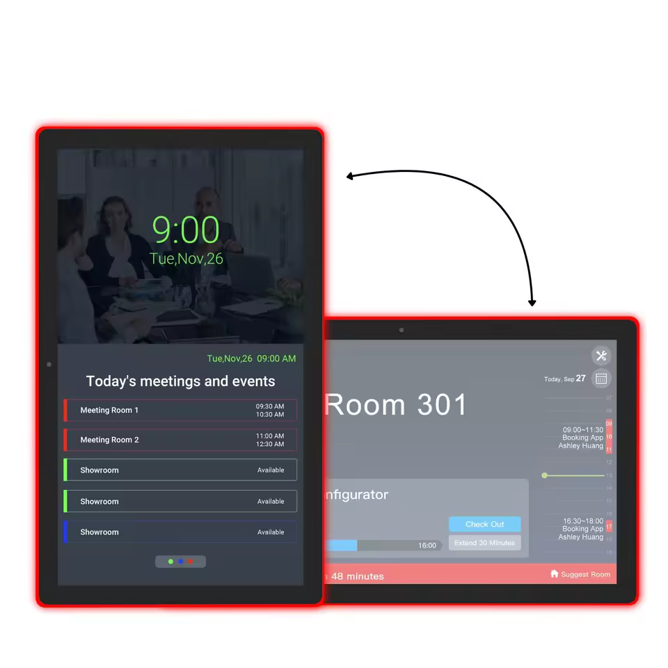 Tablet touch Android PoE 21,5″ per digital signage — dettaglio 2