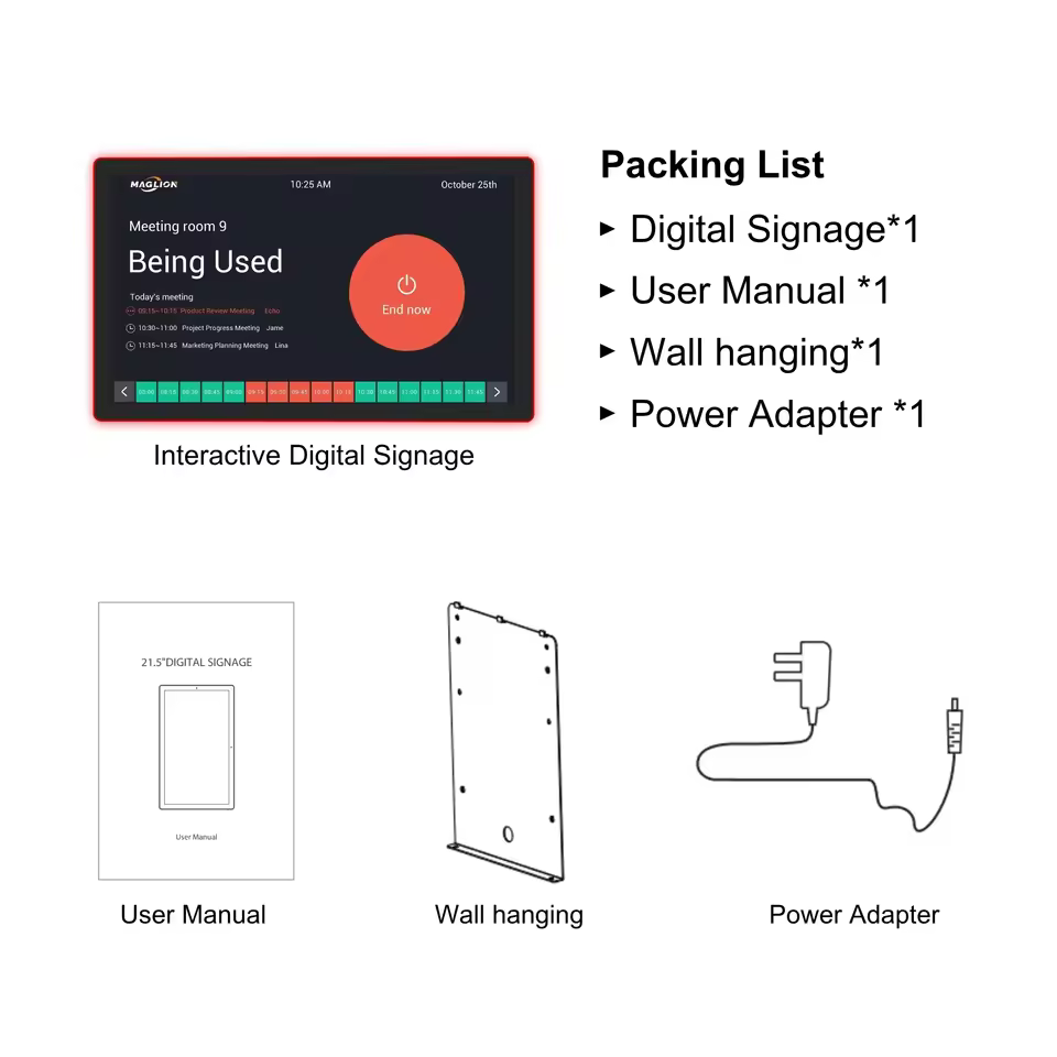Tablet touch Android PoE 21,5″ per digital signage — dettaglio 3