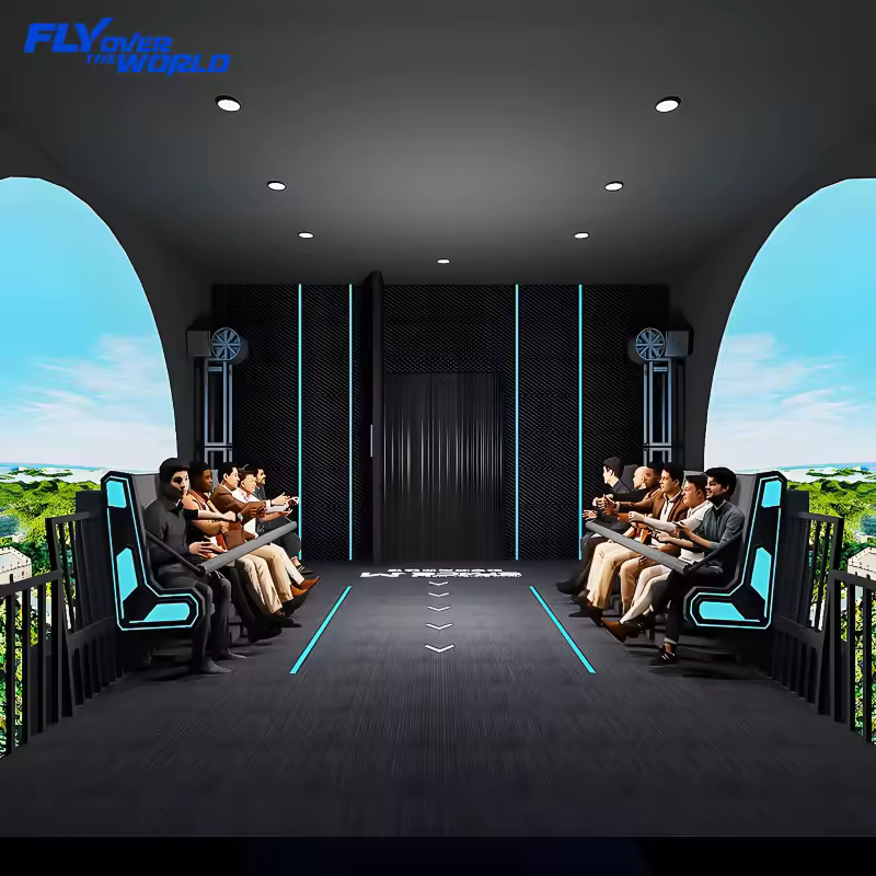 Cinema a cupola 3D 360° con esperienza immersiva — dettaglio 2