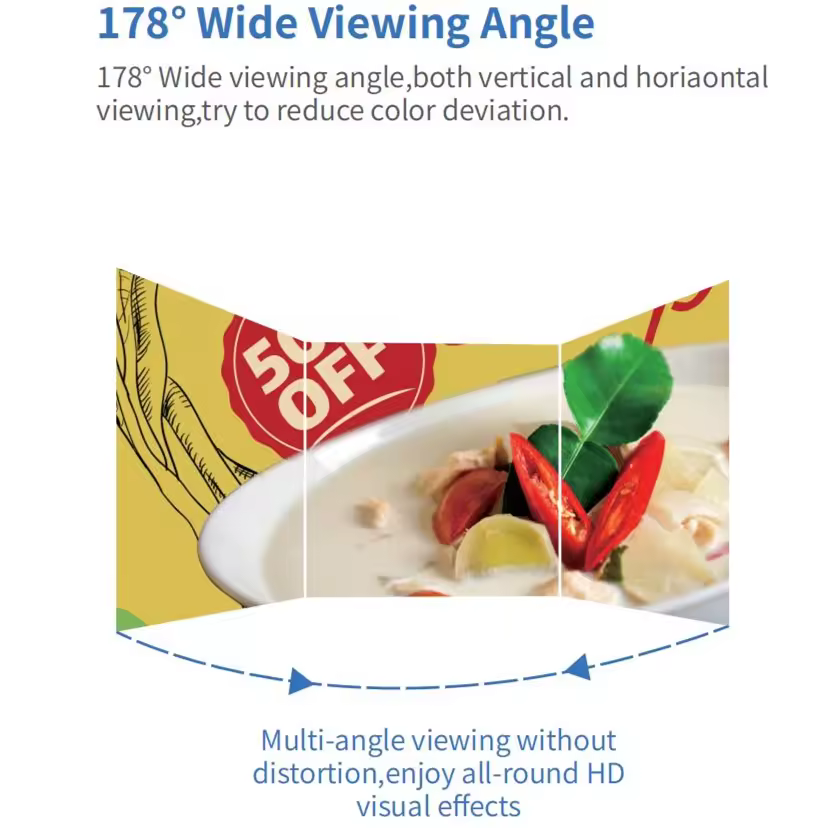 Totem touch screen indoor 43/55″ per digital signage — dettaglio 2