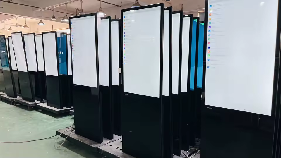 Totem wayfinding touch screen 43/55″ — dettaglio 3